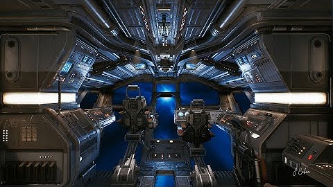 STARLIGHT Drift | Calming Ambient Music in a Sci-Fi Spaceship Cockpit