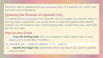 How to Update State Inside an Array of Objects in React
