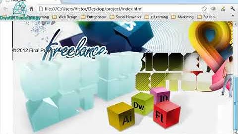 28  Final Project Creating a Simple Website 3 of 7