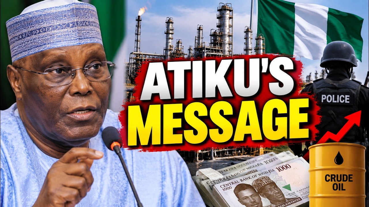 BREAKING: ATIKU SPEAKS on Nigeria’s Refineries | Economy, Security & Major National Updates
