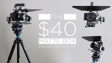 $40 Matte Box Hack