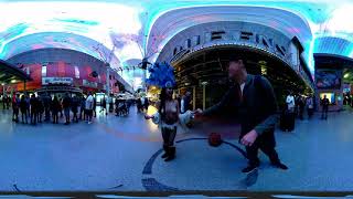 Vr Y Girl In Las Vegas On Freemont Street Wearing Nothing But Pasties