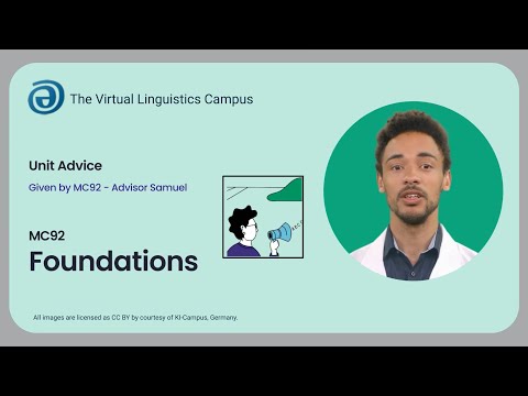 Unit Advice VLC_MC92 - Foundations