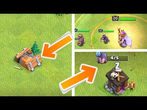 NEW SHRINK TRAP - WITCH BUILDER & MORE!! | Clash of clans |