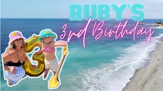 Ruby's 3rd birthday