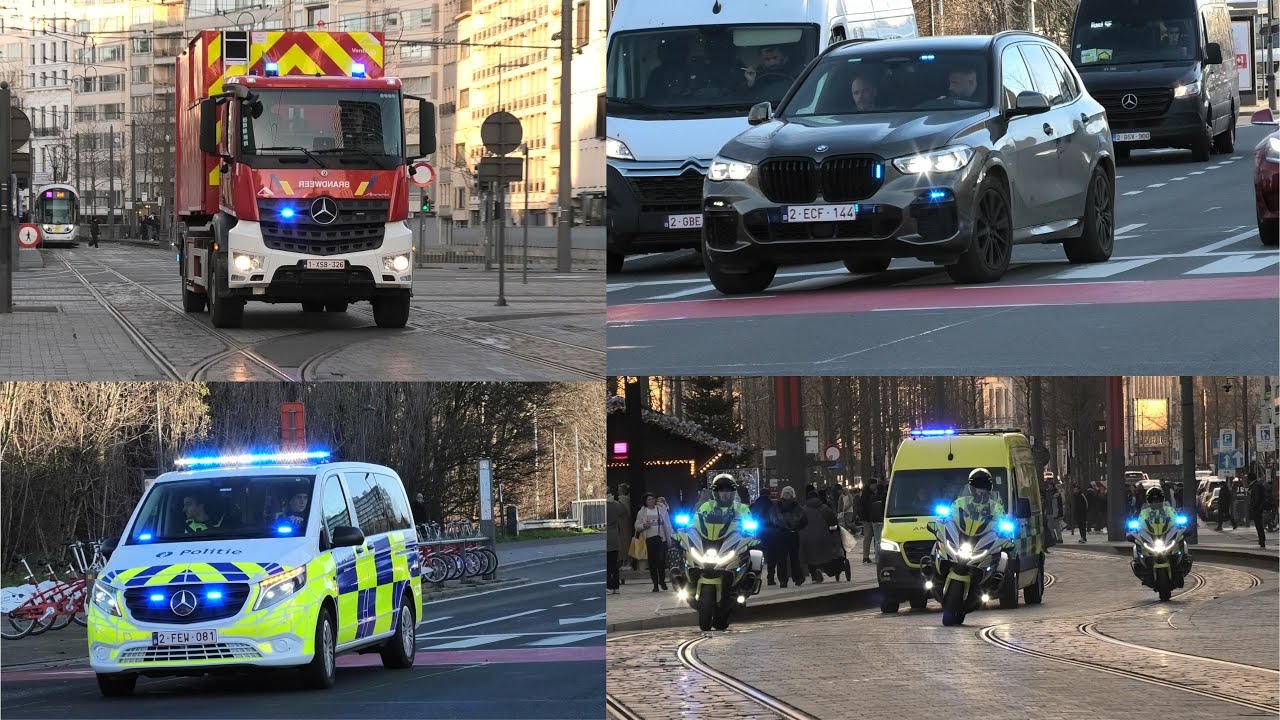 [ VTB ] [ SRT ] Verschillende hulpdiensten met spoed in Antwerpen