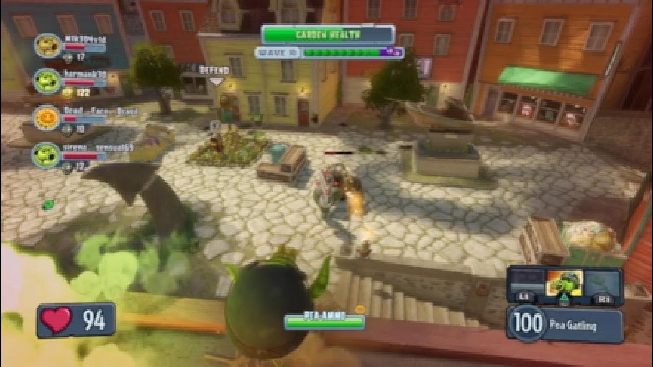 Boss wave in pvz gw - YouTube