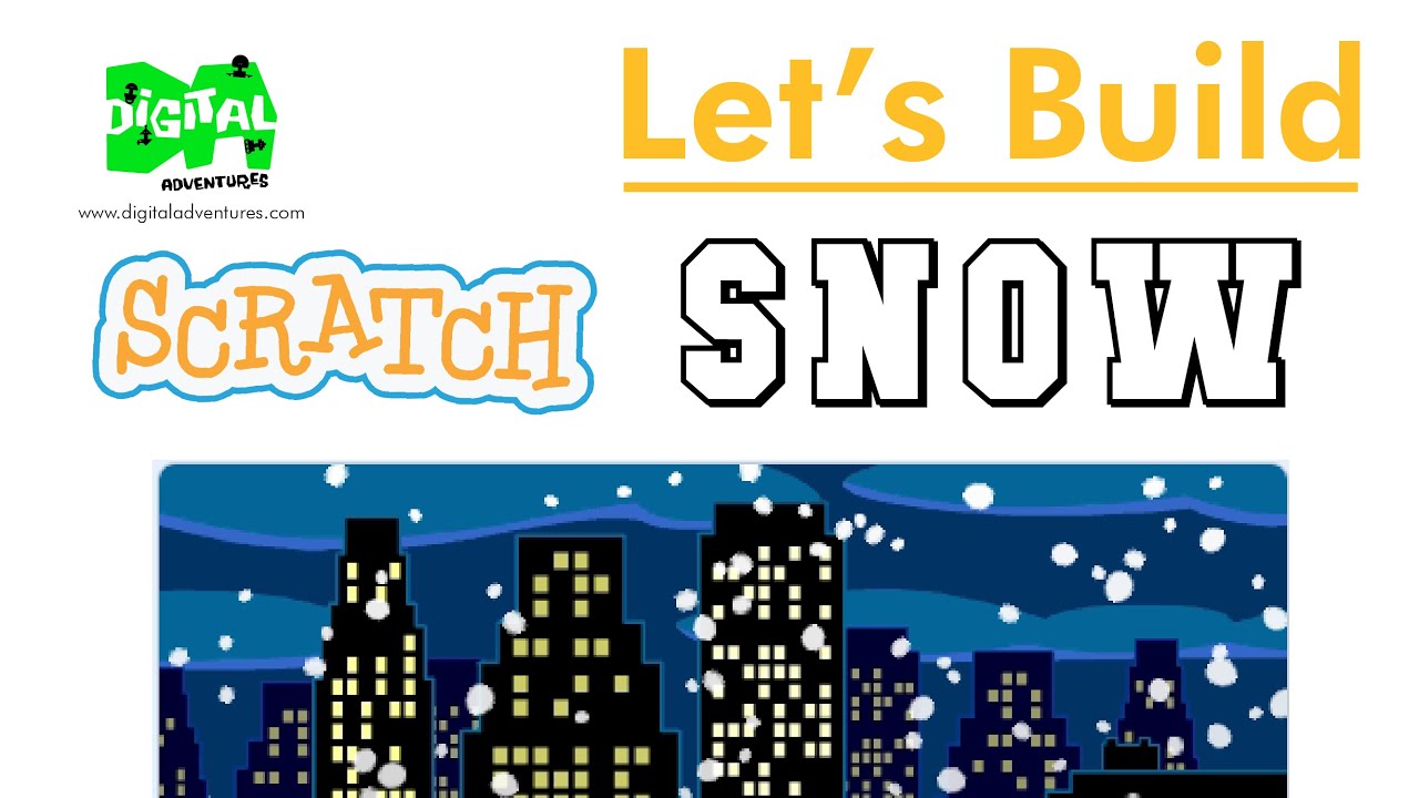 Let's Build Tutorial: How to make Snow in Scratch Games - YouTube
