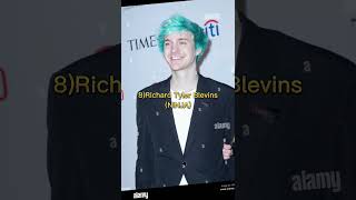 Top 10 Richest Youtubers In The World 2023.#shorts #entertainment #viral #mrbeast #youtuber #richest