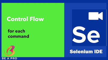 Selenium IDE :  Control flow - for each