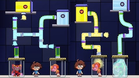 Huggy water pipe puzzle -New levels unity Gameplay -#1