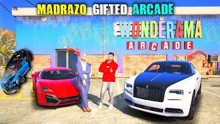 MARTIN MADRAZO GIFTED NEW ARCADE TO FRANKLIN!!! | GTA 5 MALAYALAM