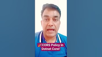 CORS Policy in Dotnet Core