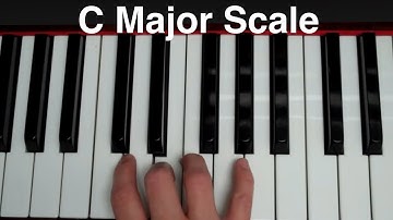 C Major Scale Piano #pianoscales 