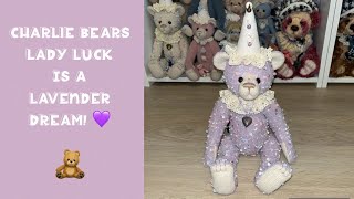 Charlie Bears Lady Luck Is Here! Unboxing & Review! My New Favorite! 😱