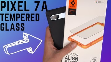Pixel 7a Spigen Tempered Glass Screen Protector - The BEST?!