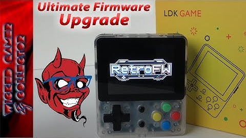 LDK Game Handheld - Custom Firmware RetroFW - Review / Quick Look