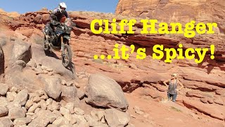 Cliff Hanger Trail, Moab - 700 Tenere, KTM 790 & 500EXC