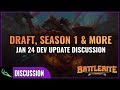 Draft System, CNY Event, Season 1 &amp; Other Changes to League - Dev Update Discussion | Battlerite