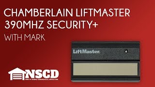 Tech Talks: Chamberlain LiftMaster 390 MHZ Security+