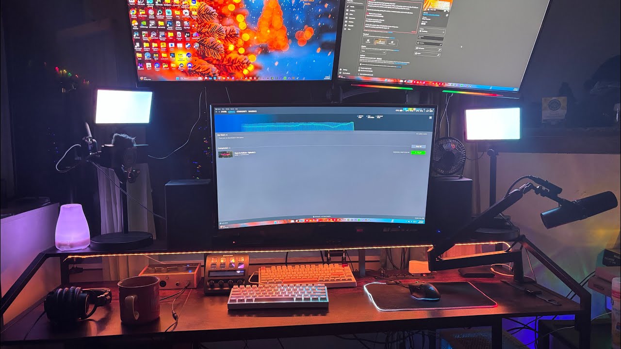 My 2025 Streaming & Gaming Setup Tour