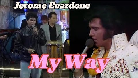 Jerome Evardome - My Way  (Clone  Elvis)                                @ RJ Bistro live