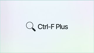Ctrl-F Plus: Ctrl + F Across All Tabs (Chrome Extension) screenshot 2