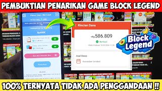 PEMBUKTIAN PENARIKAN UANG BERLIAN DI GAME BLOCK LEGEND, TERNYATA 100% TANPA ADA PENGGANDAAN!! screenshot 5