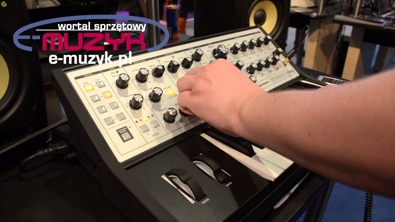 Moog Sub Phatty demo Musikmesse 2013 (E-MUZYK.pl)