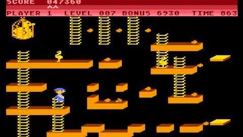 Atari 800 Game - Chuckie Egg