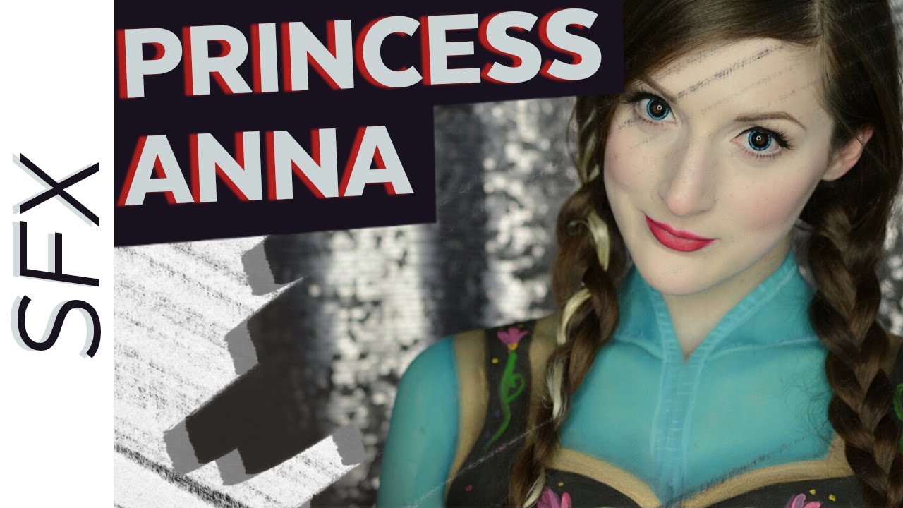 Disneys Princess Anna Makeup Tutorial Collab With Dejavudea YouTube