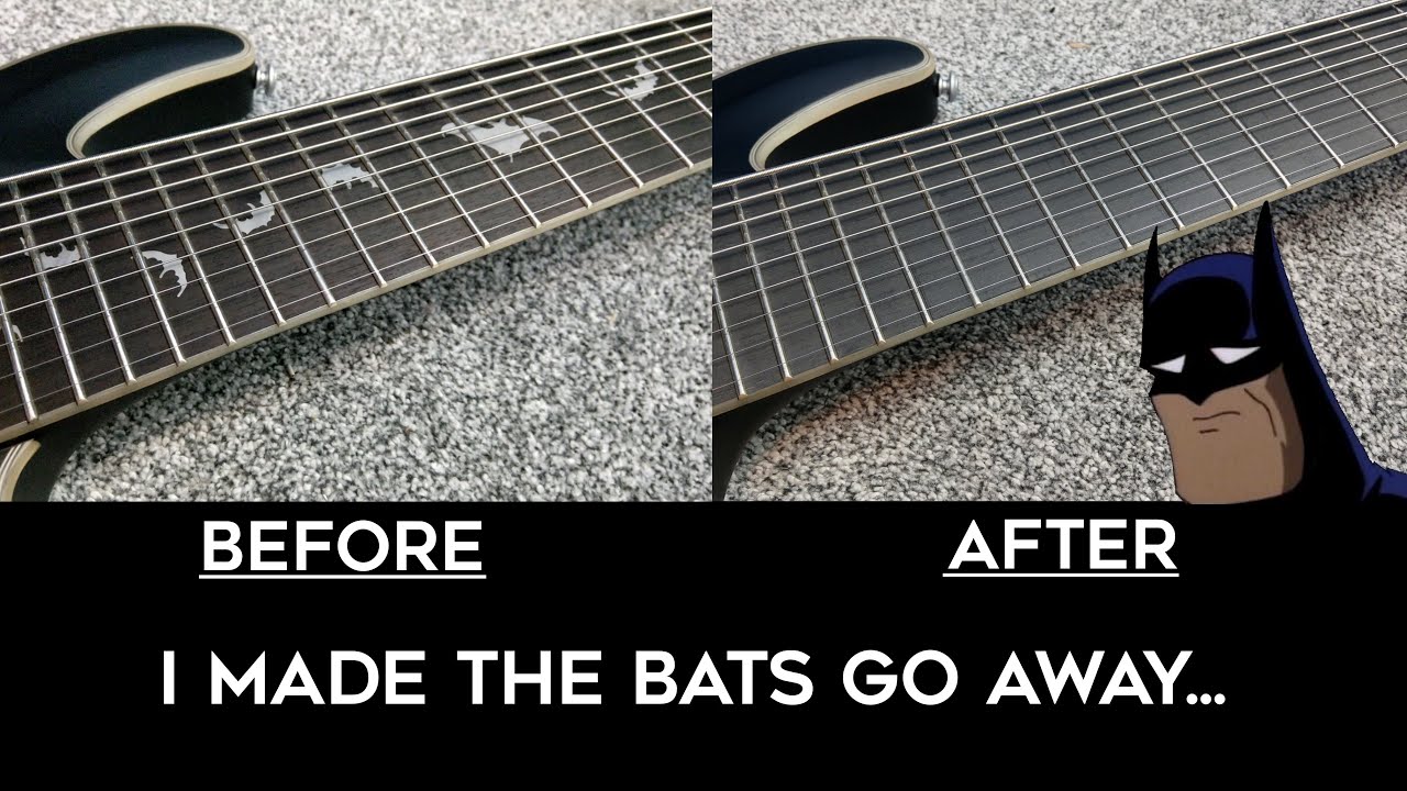 TRANSFORM Your Fretboard In 30 Mins! (I Made The Bats Go Away...)