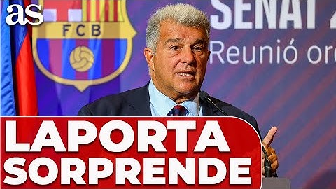 JOAN LAPORTA habla en el SENAT del FC BARCELONA: ¡FLICK, JOAN GARCÍA Y... ¡UN FICHAJE MÁS!