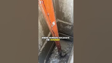 This Is How Underwater Bridge Structures Are Built!! #shorts #trendingshorts #bridge