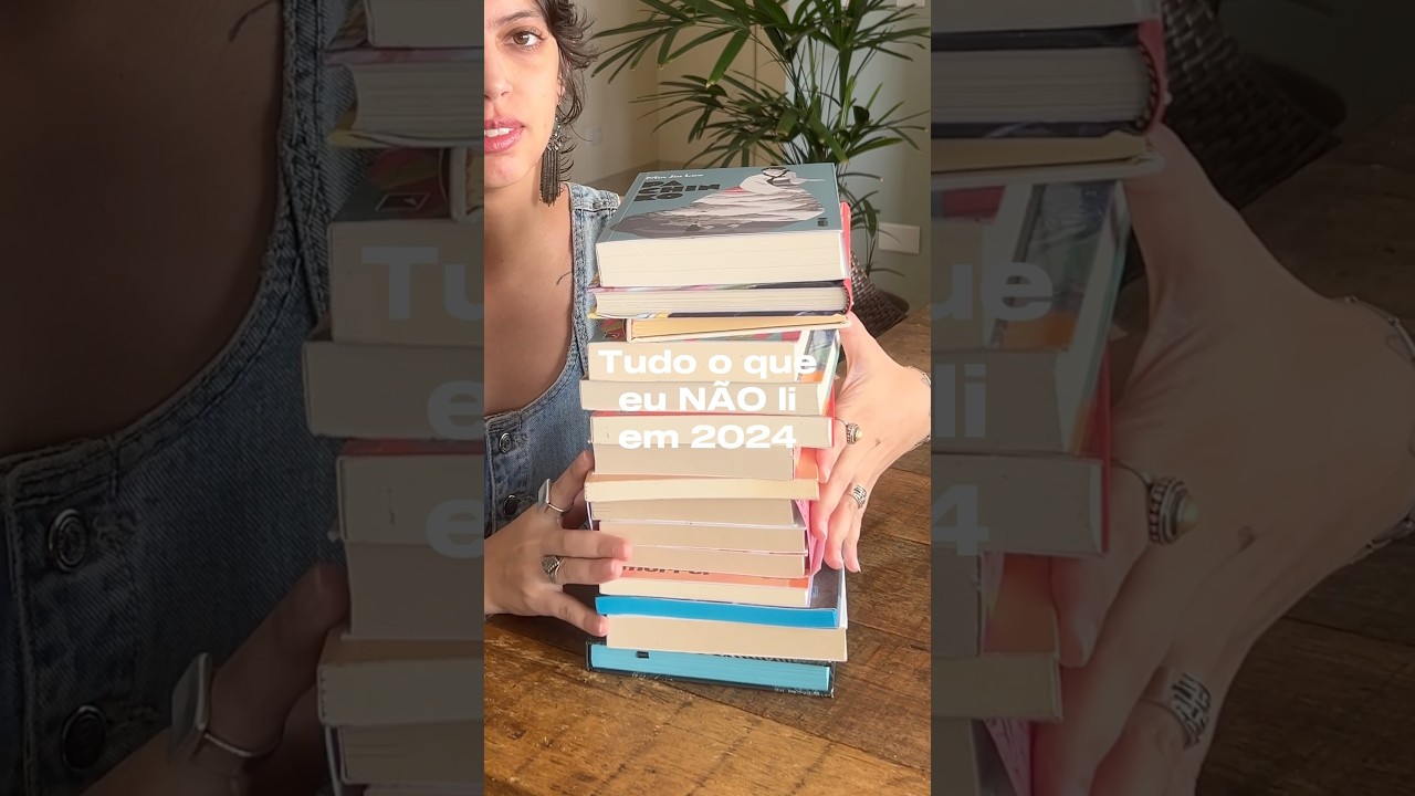 Todos os livros que eu comprei e não li em 2024 #booktube #livroslidos #estantedelivros #livros