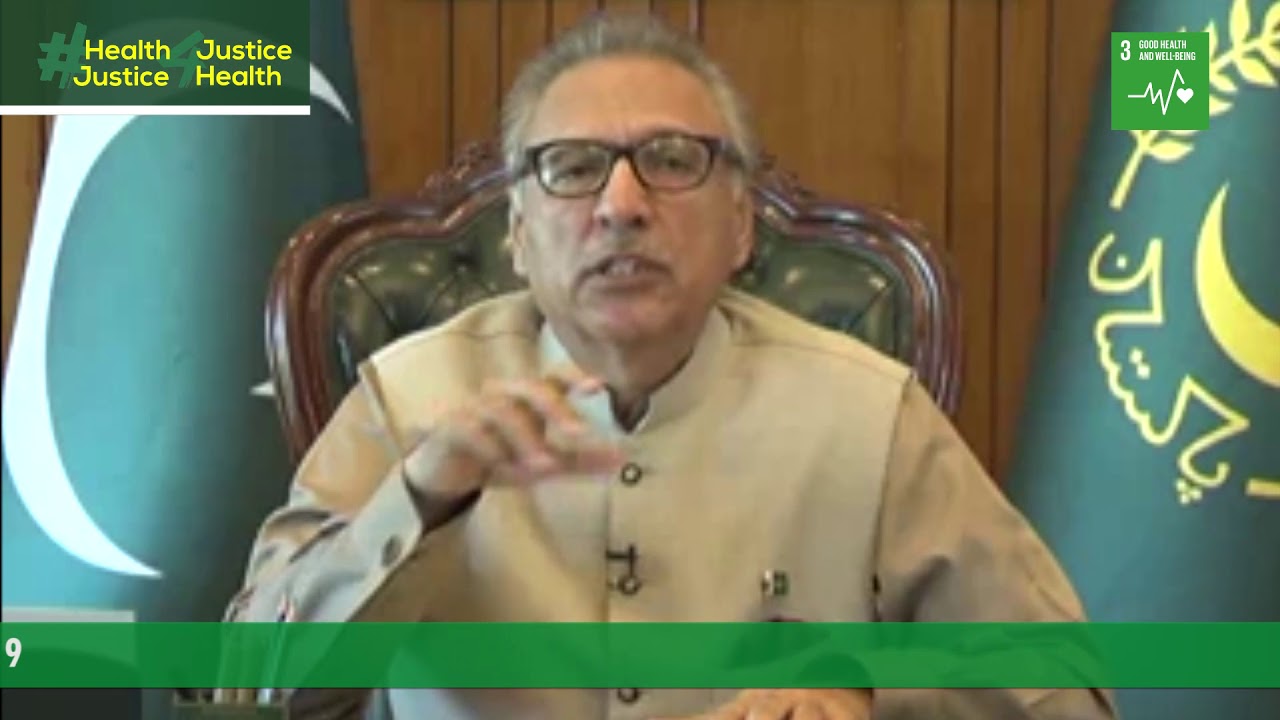 President of Islamic Republic of Pakistan, H E  Dr  Arif Alivi special message on International Day