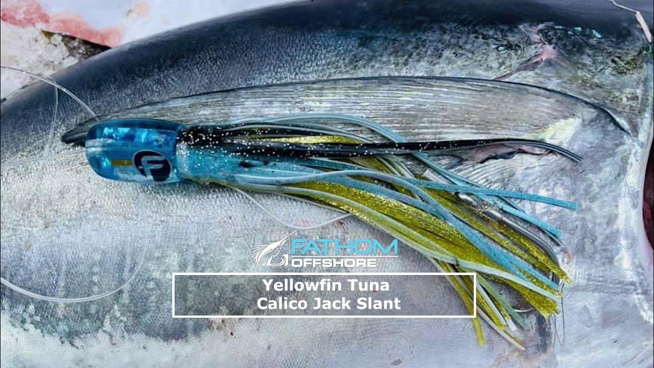 NEW Yellowfin Tuna Lure for Marlin, Billfish and Tuna from FATHOM