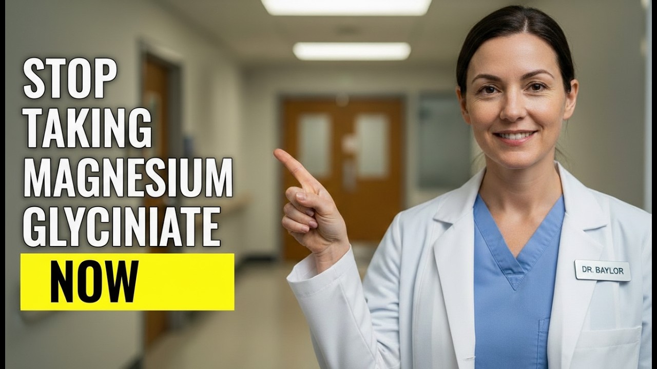 STOP Taking Magnesium Glycinate Until You Watch This (5 Mistakes Seniors Make)