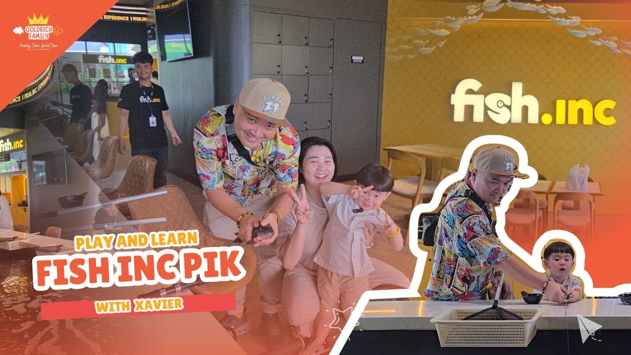 First Time Mancing Indoor! Goldrich Family di Fish INC PIK 2 🎣✨