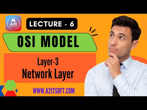 Lecture-6 | OSI MODEL| What is Network Layer | What is layer 3 in OSI Model | A2IT