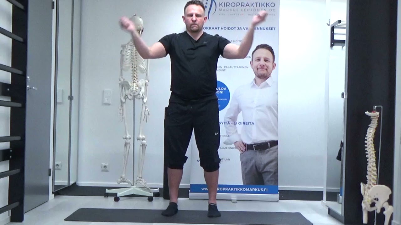 Kiropraktikko Markus: Nivelten pyöritys