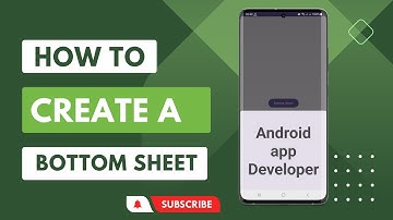 How to create bottom sheet in android studio in Bangla || bottom sheet dialog android