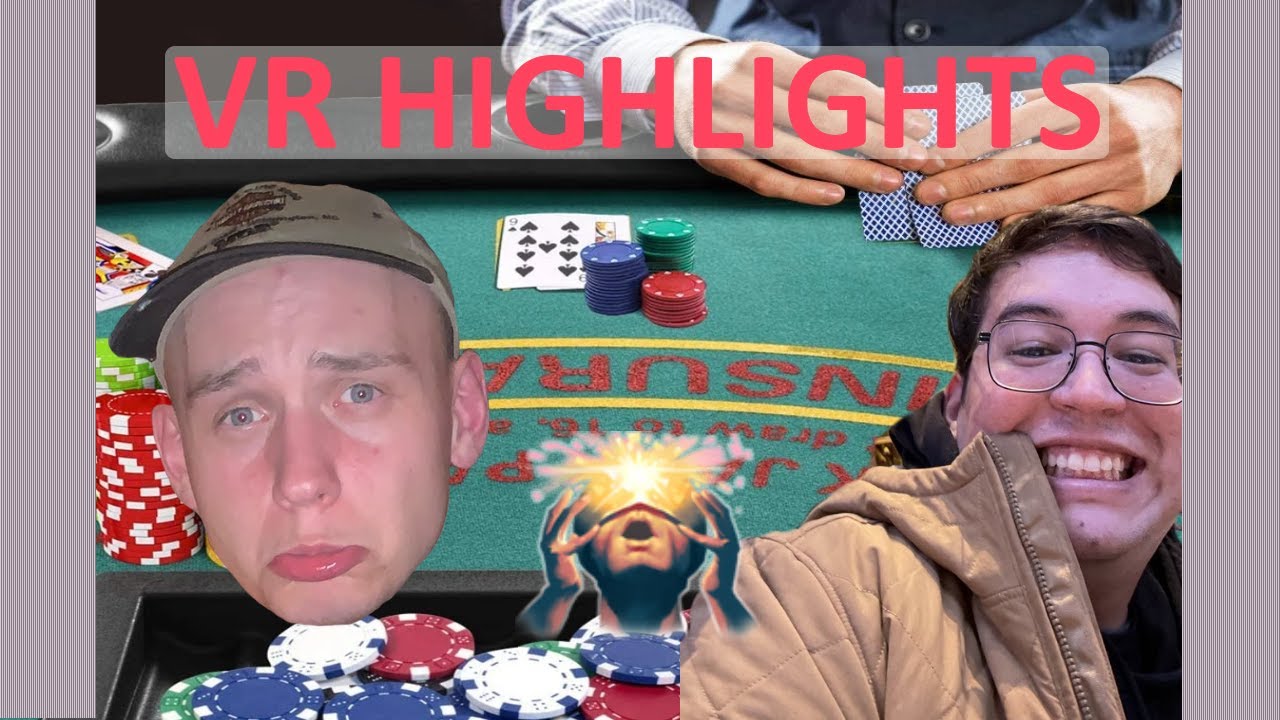 Caleb Stirs Conflict in VR POKER with Podcast About List (VR Highlights)
