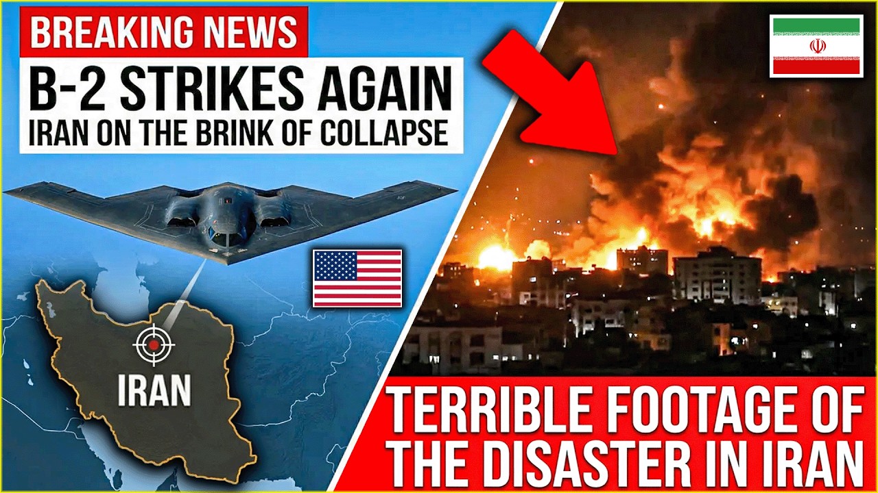 B-2 STRIKES AGAIN! US Stealth Bomber WIPED OUT Iran's Revenge Plot from the Map - ALL DESTROYED