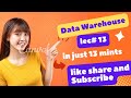 CS614 short lecture 13 in Urdu/Hindi| Cs614 Data Warehouse|vu cs614 mid term preparation.