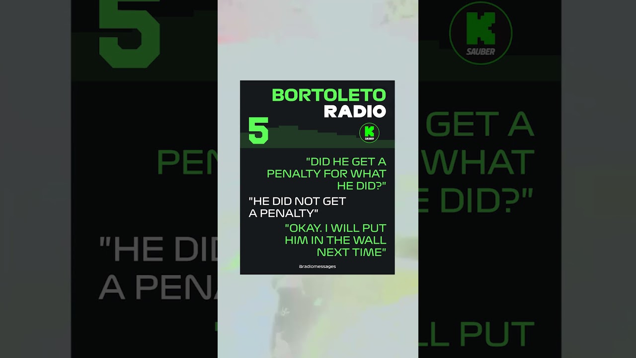 📻 Bortoleto’s radio : "Okay. I will put him in the wall next time" | F1 Monaco Grand Prix 2025