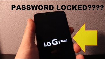 LG G7 thinQ : How to RESET forgot LOCK  (password, pattern, fingerprint)