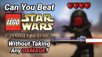 Can You Beat LEGO Star Wars: The Complete Saga Without Taking Damage?