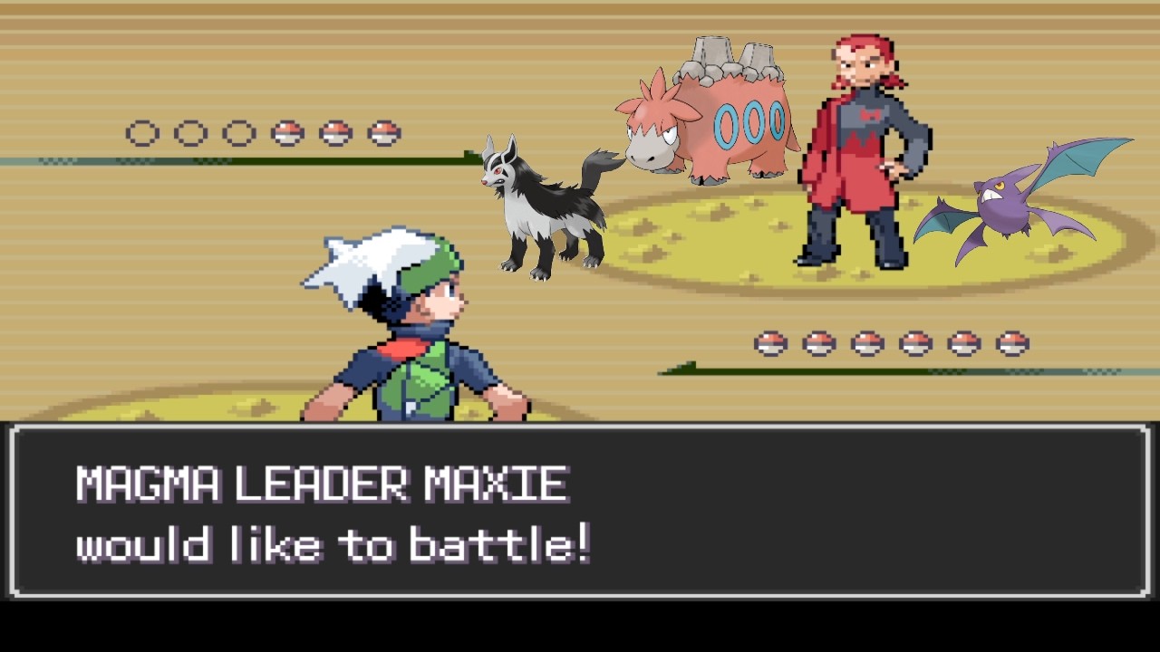 Pokemon Emerald Crest * Magma Leader Maxie * Magma Hide