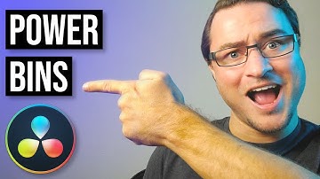 How to use POWER BINS to Speed Up Your Workflow in Davinci Resolve!